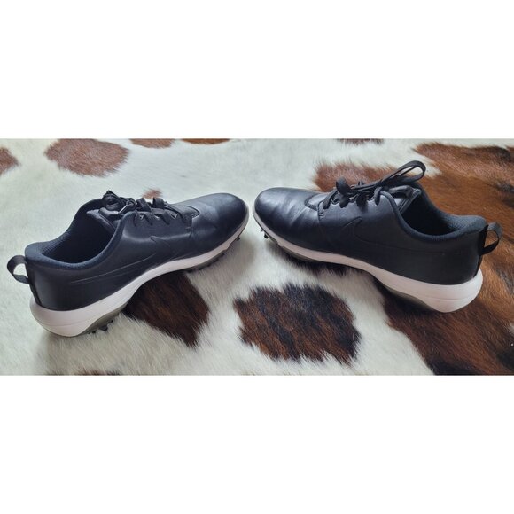 Nike Roshe G Tour Golf Shoes Mens Size 8 Wide Black White AR5579-001 Excellent main image 8